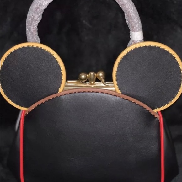 NWT 2 piece Coach Disney Keith Haring kisslock set - Picture 14 of 14